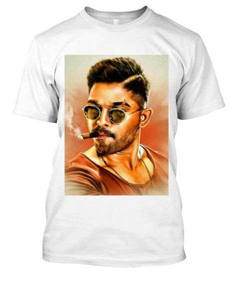 allu arjun t shirt style.